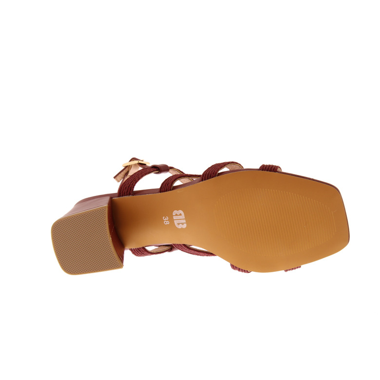 Bibi Lou sandalen bordeaux 5