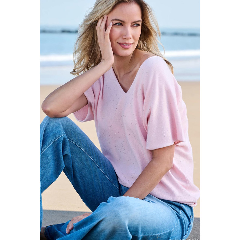 Due Amanti sweater pink 2