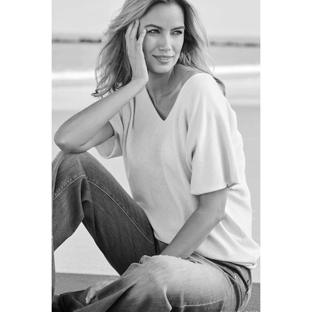 Due Amanti pull ecru