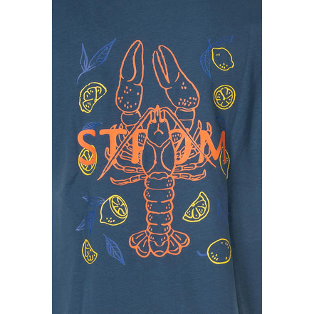 Strom t-shirt blau