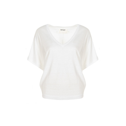 Notshy t-shirt wit