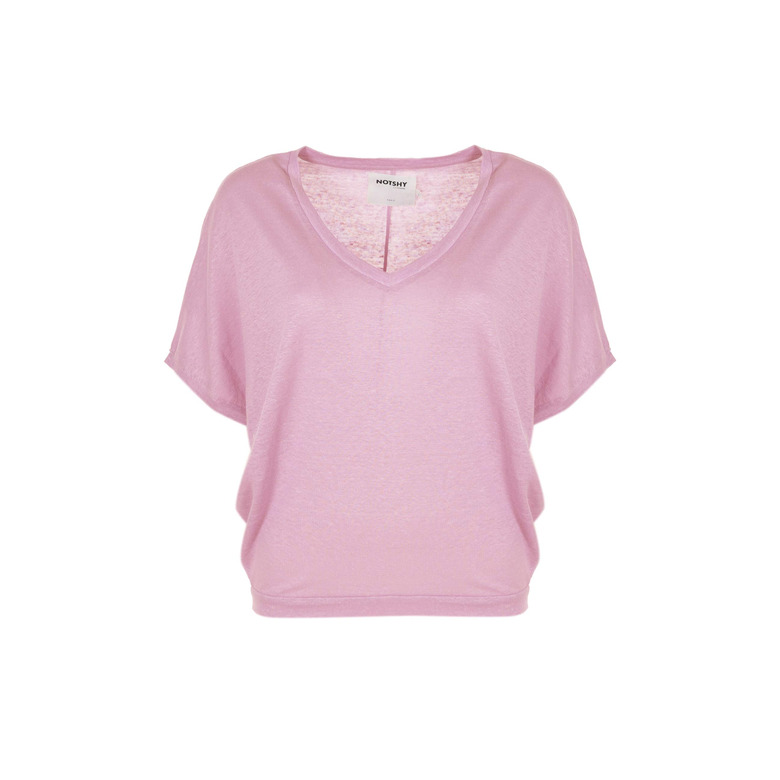 Notshy t-shirt rose 1