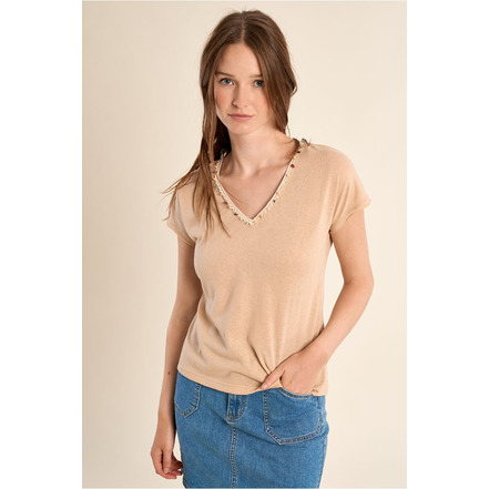 Molly Bracken t-shirt beige