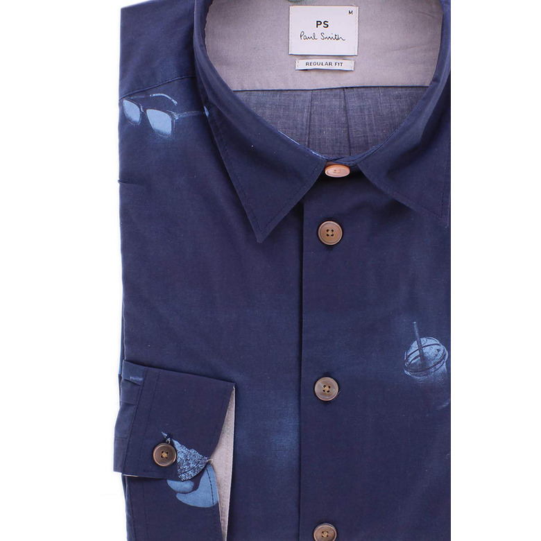 Paul Smith Ps hemd blauw 2