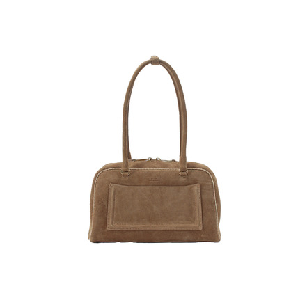 Christian Villa schoudertas taupe