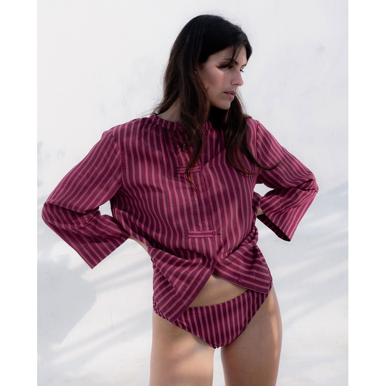 Yerse blouse bordeaux 2