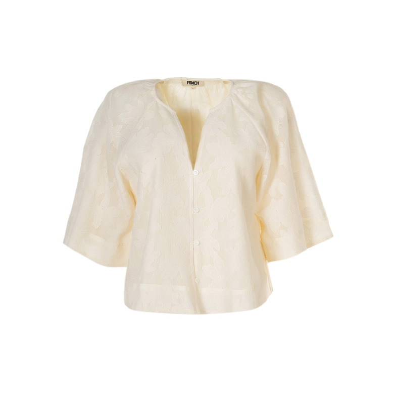 Frnch blouse ecru 1