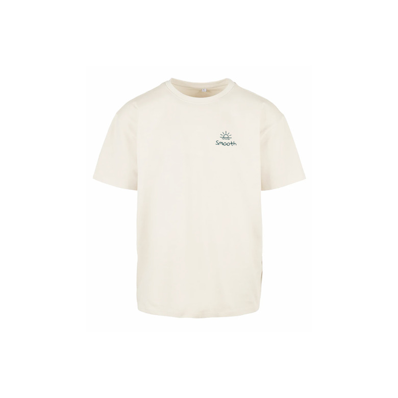 Smooth t-shirt ecru 1