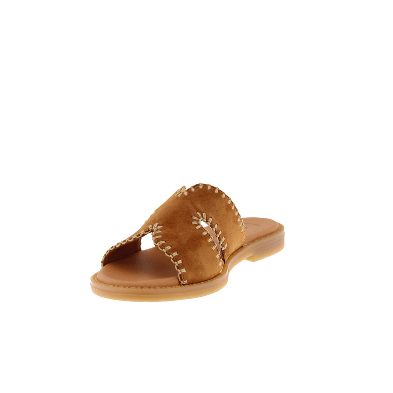 Remonte tongs cognac 3