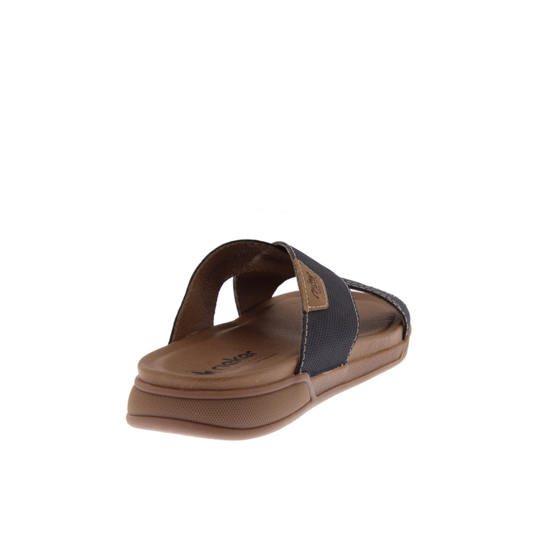 Rieker slippers blau 4