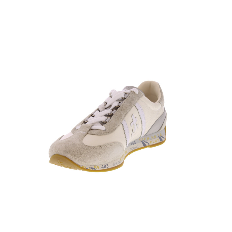 Premiata sneakers ecru 3