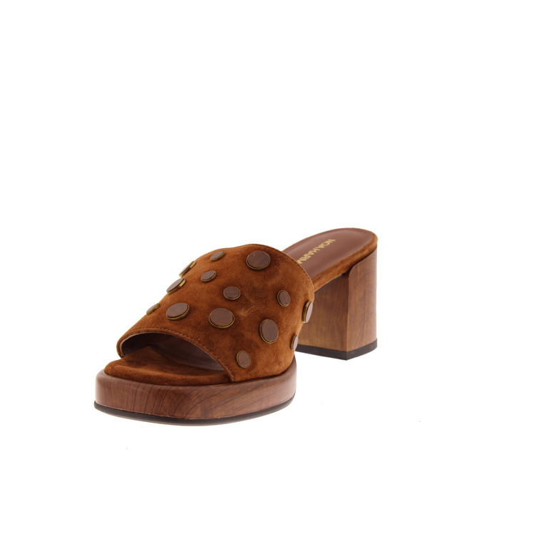 Noa Harmon thong slippers brown 3