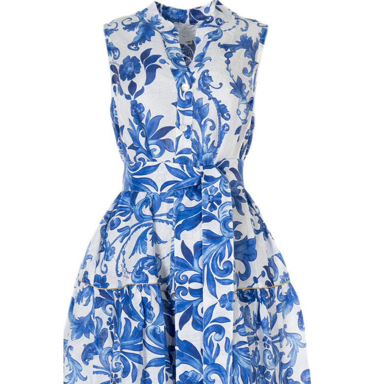 Luisa Positana robe bleu 2