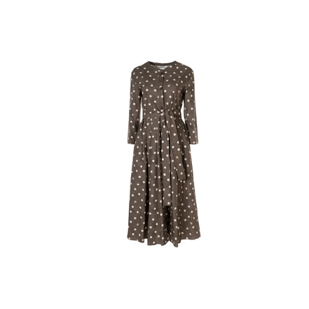 S Maxmara dress brown