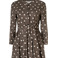 S Maxmara dress brown 2