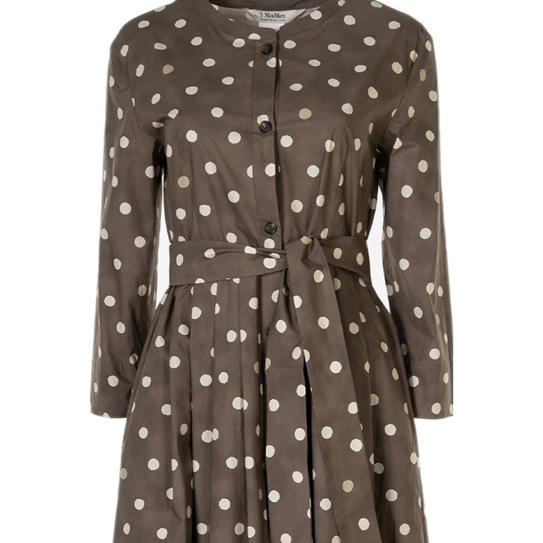 S Maxmara dress brown 2