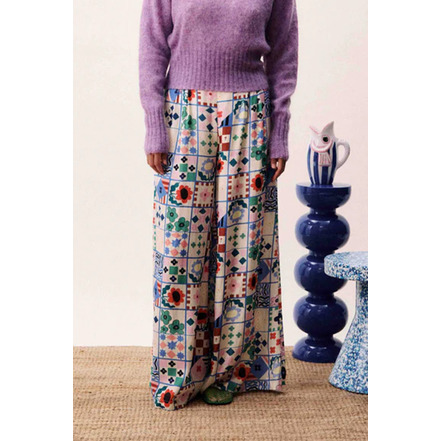 Frnch broek multi color