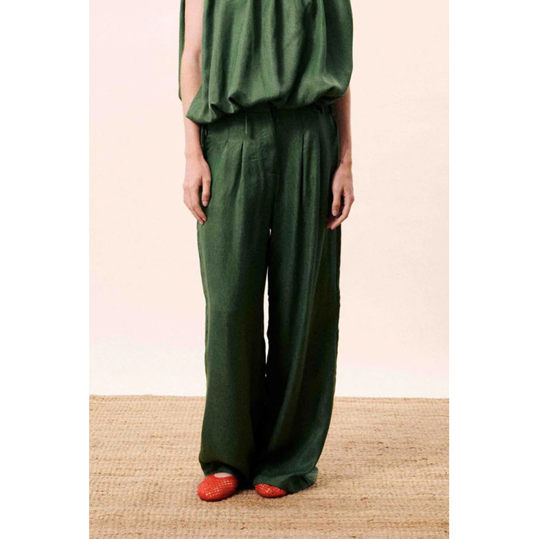 Frnch trousers green 2