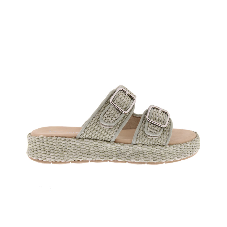 Tamaris Comfort tongs vert 1