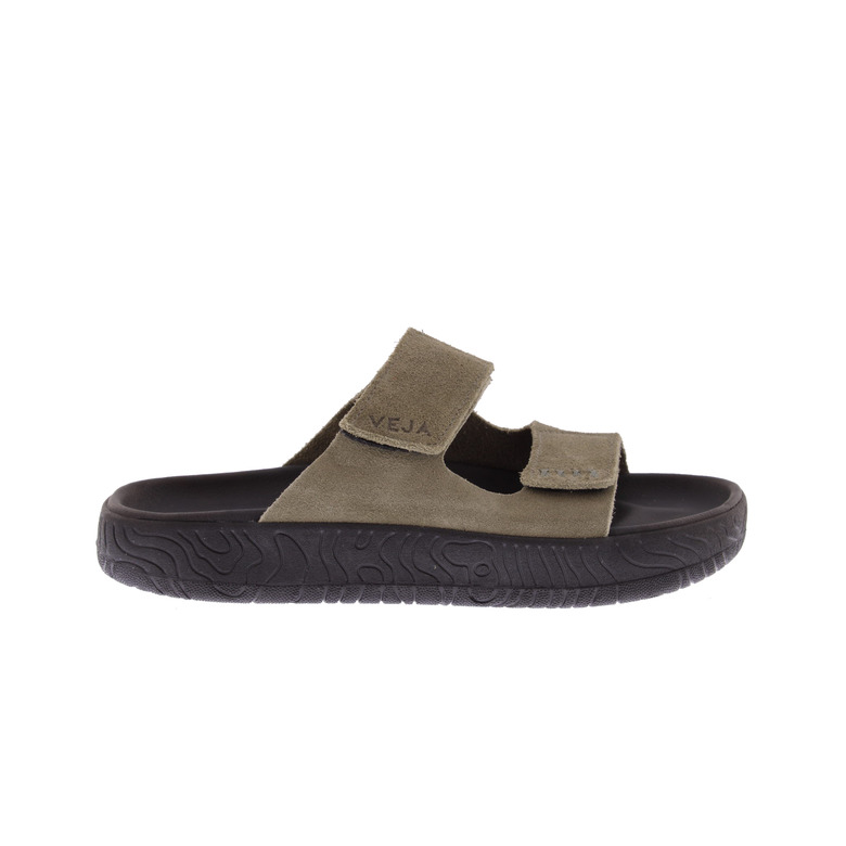 Veja thong slippers green 1