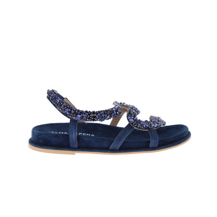 Alma En Pena sandales bleu