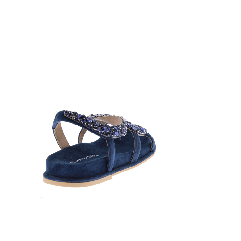Alma En Pena sandales bleu 4