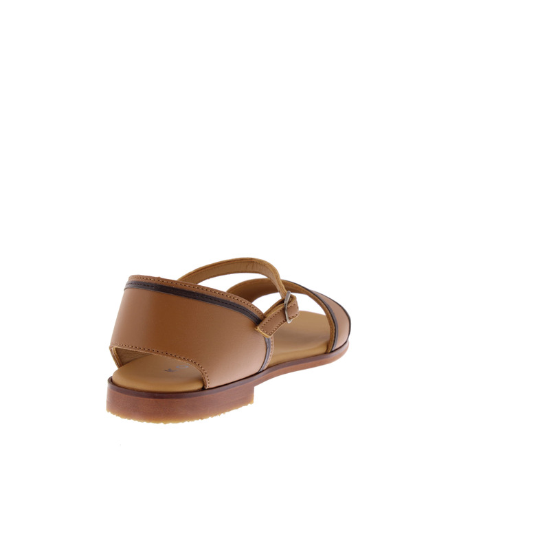 Kosma sandales cognac 4