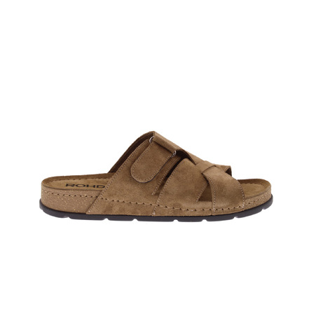 Rohde pantoffels camel