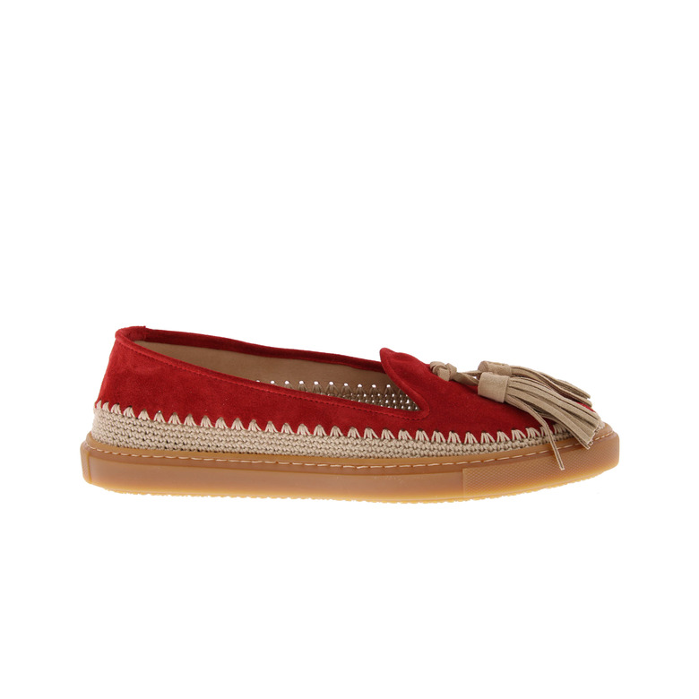 Fratelli Rossetti mocassins et loafers rouge 1