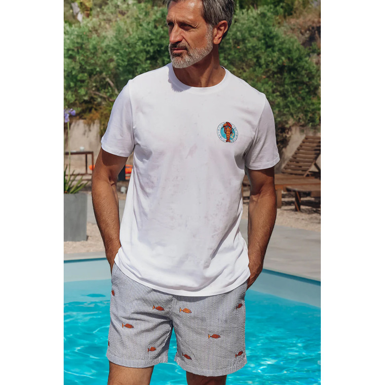 A Fish Named Fred maillot de bain bleu 2