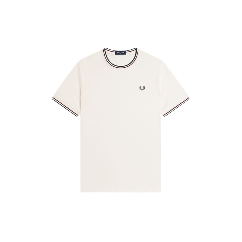 Fred Perry t-shirt ecru 1