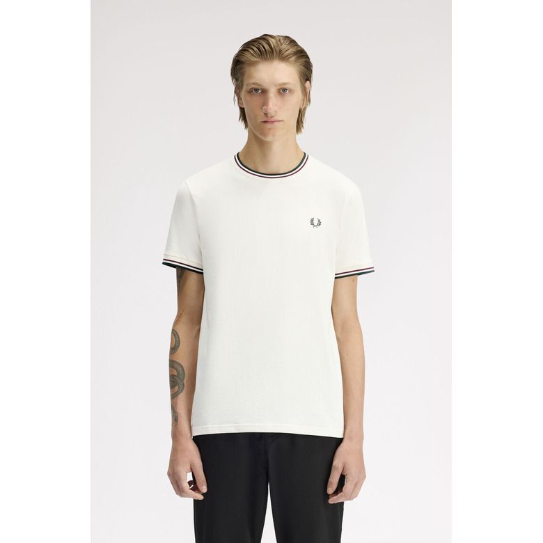 Fred Perry t-shirt ecru 2
