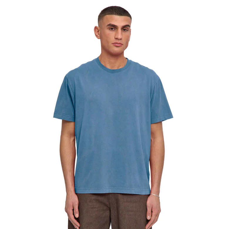 Colorful Standard t-shirts blue 2