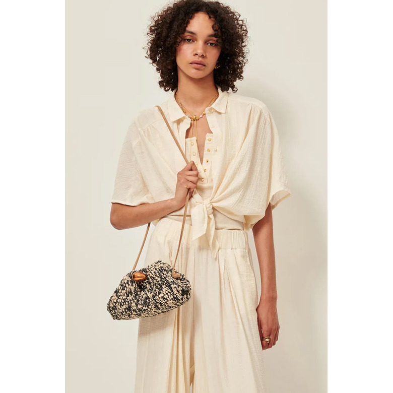 Sessun chemisier ecru 2