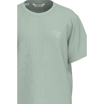 Selected Homme t-shirts green
