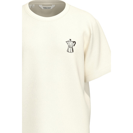 Selected Homme t-shirts ecru