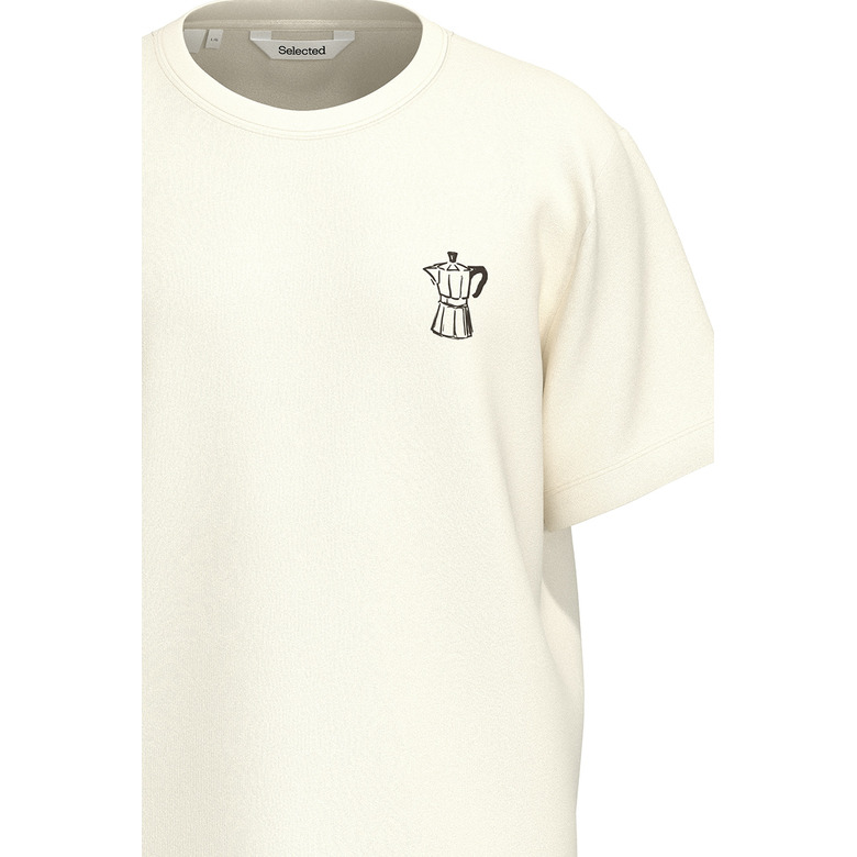 Selected Homme t-shirts ecru 2