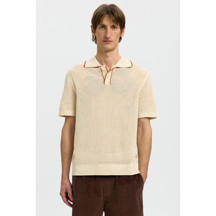 Selected Homme polo lightbrown