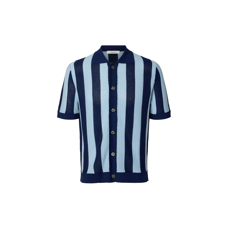 Selected Homme polo blue 1