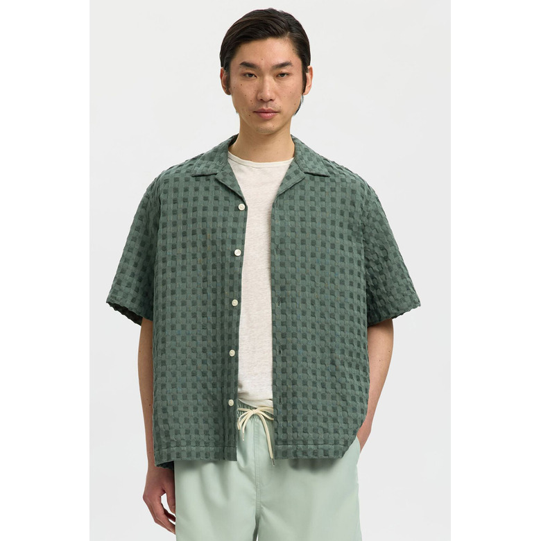 Selected Homme shirt green 2