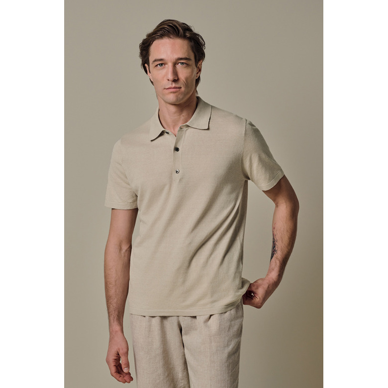 Profuomo polo lightbrown 2