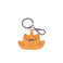 Nathan-baume bag charm orange 1