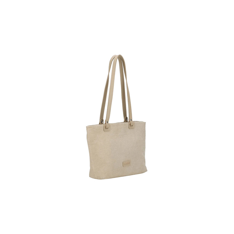 Mocca Vedea schultertasche beige 2