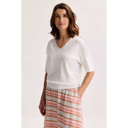 Mayerline pull blanc