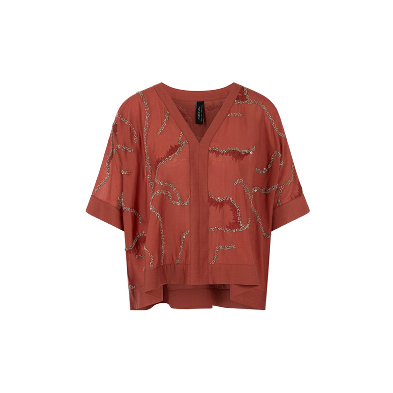 Marccain chemisier bordeaux 1