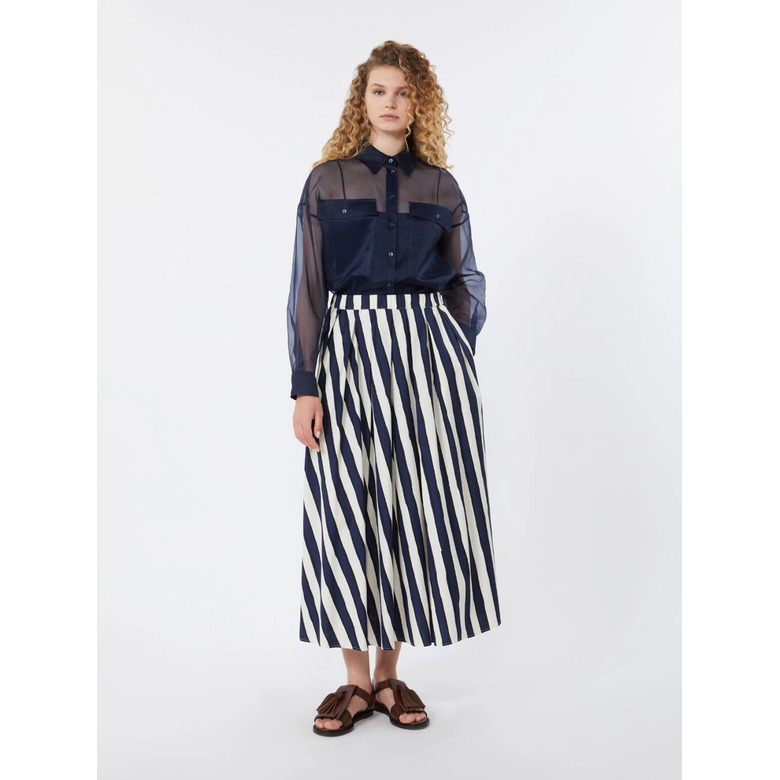 Weekend - Maxmara jupe bleu 2