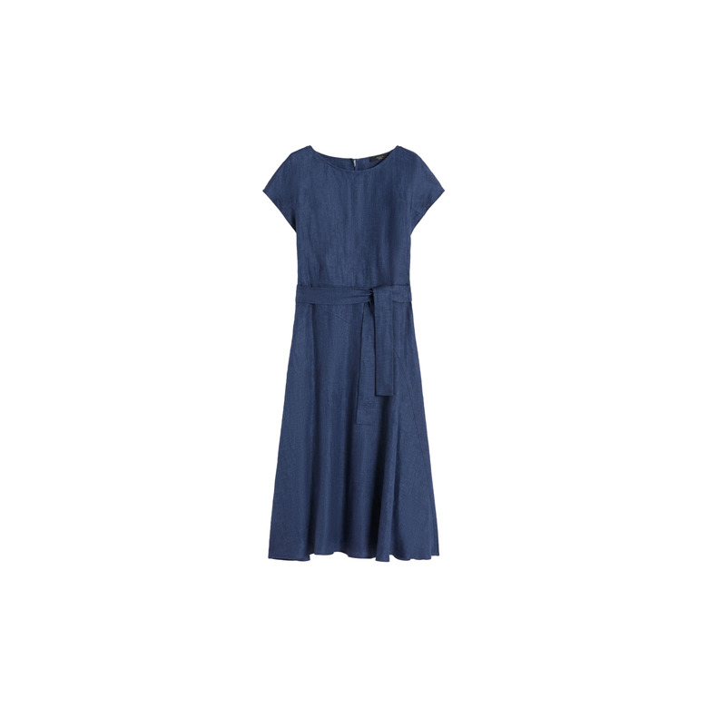 Weekend - Maxmara robe bleu 1