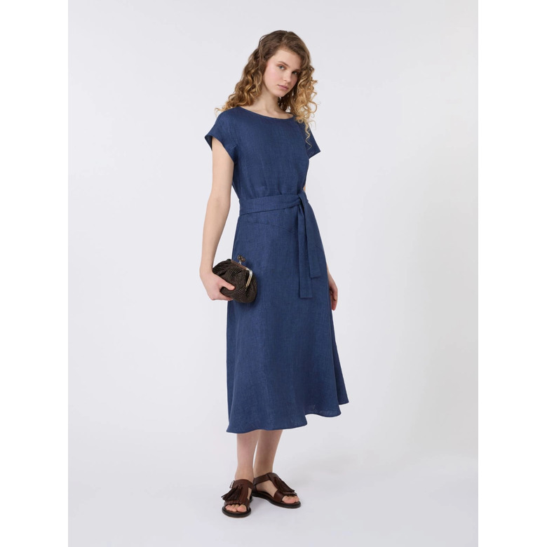 Weekend - Maxmara robe bleu 2