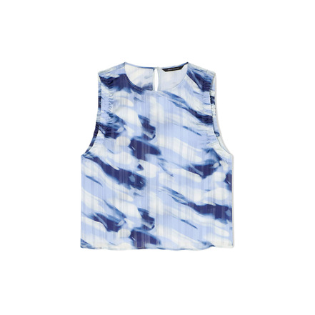 Armani Exchange chemisier bleu