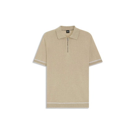 Boss polo lightbrown